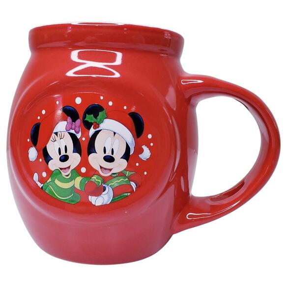 2020 DISNEY Frankford Candy LLC Mickey & Minnie Christmas Mug in VGUC - Picture 1 of 10